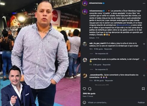Josi Cuen se pelea con un fan por tocarlo de manera indebida