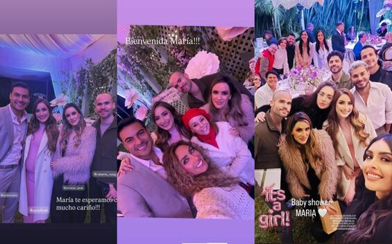 Carlos Rivera y Cynthia Rodríguez celebran LUJOSO baby shower
