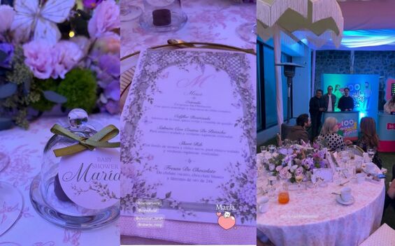Carlos Rivera y Cynthia Rodríguez celebran LUJOSO baby shower