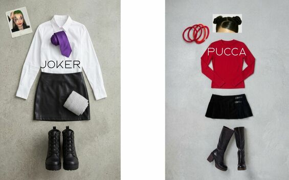 Disfraces fáciles y de último momento para Halloween y Día de Muertos: Joker y Pucca